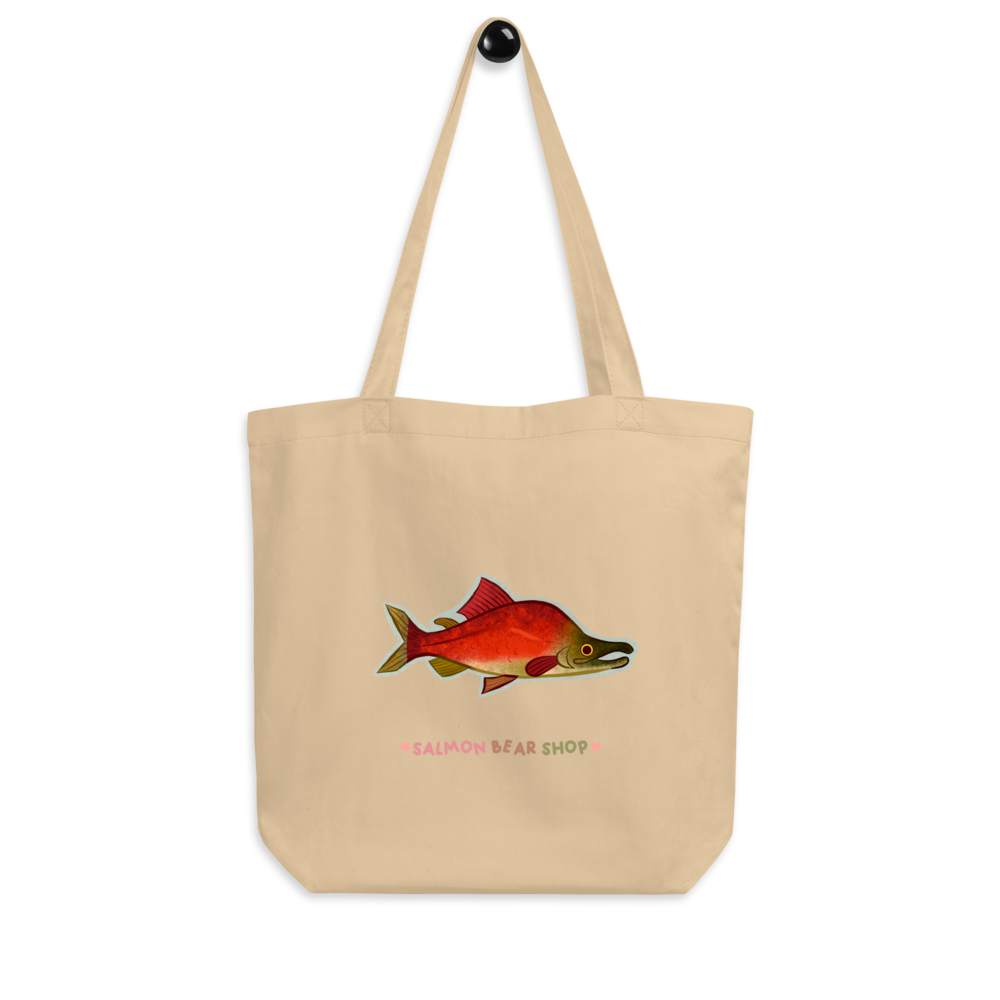 Sockeye Salmon Eco Tote Bag