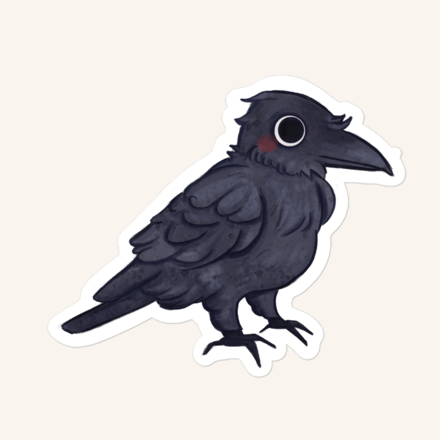 Raven - G̱wa’wi’na Vinyl Sticker (Kiss-Cut)