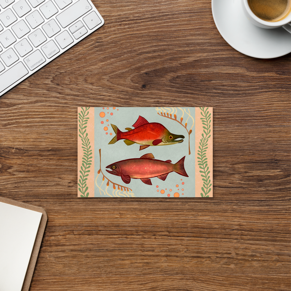 K̓uta̱la / Salmon Postcard